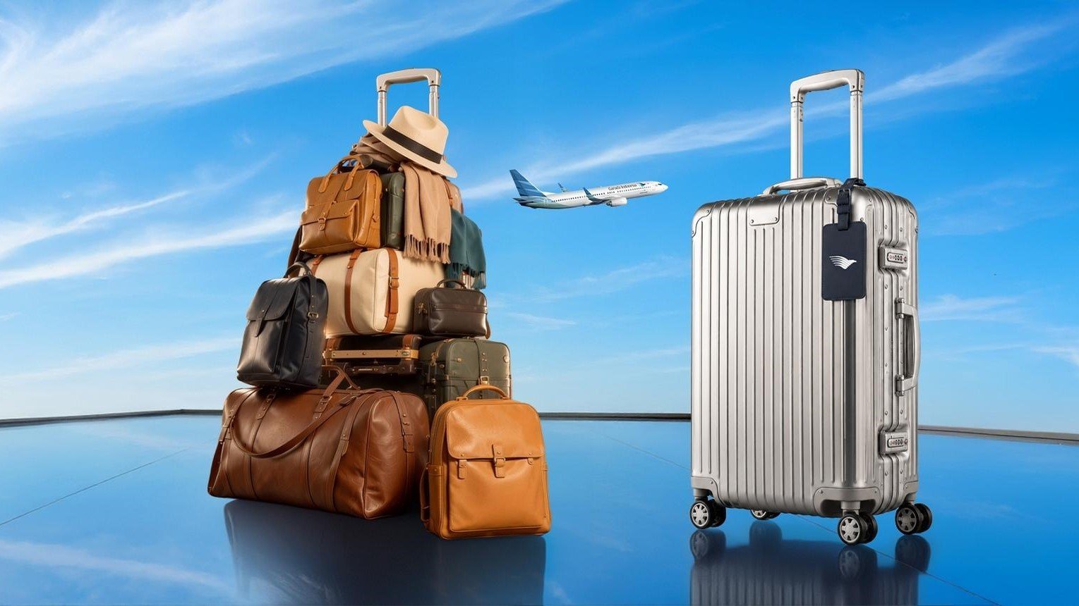 Garuda Indonesia Ganti Sistem Bagasi, Penumpang Economy Dapat 23 Kg Gratis