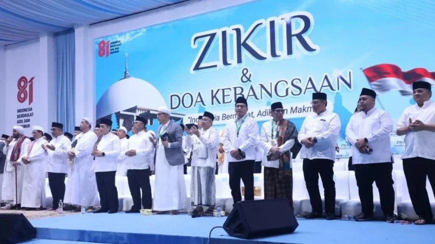 Zikir Kebangsaan di Monas, Baznas Ajak Umat Perkuat Persatuan lewat Gerakan Zakat