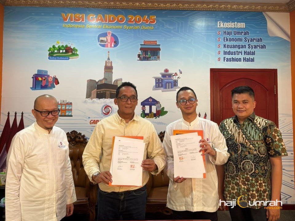 Gaido Travel dan PUNDI GroupTeken Kerja Sama Layanan Haji Khusus, Umrah, dan Wisata Halal