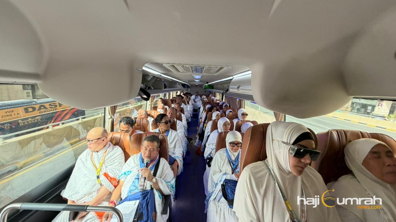 Laksanakan Tarwiyah, Jamaah Haji Khusus Gaido dan Sari Ramada Bergerak ke Mina