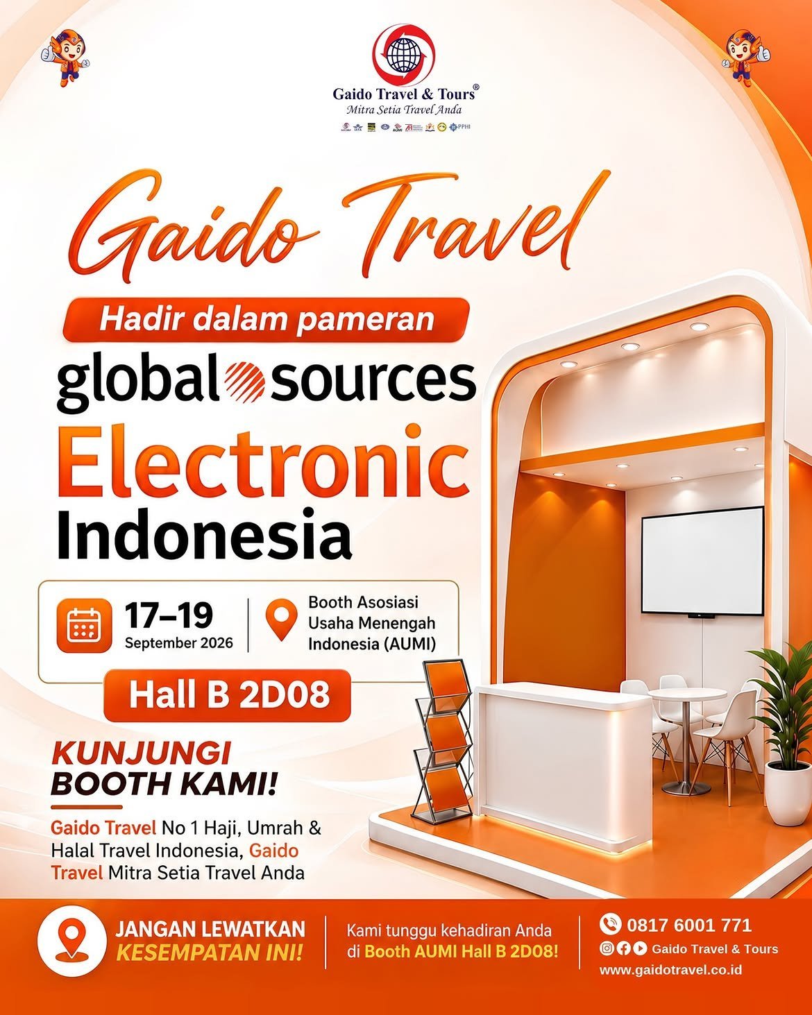 Gaido Travel Hadir di Global Sources Indonesia 2026