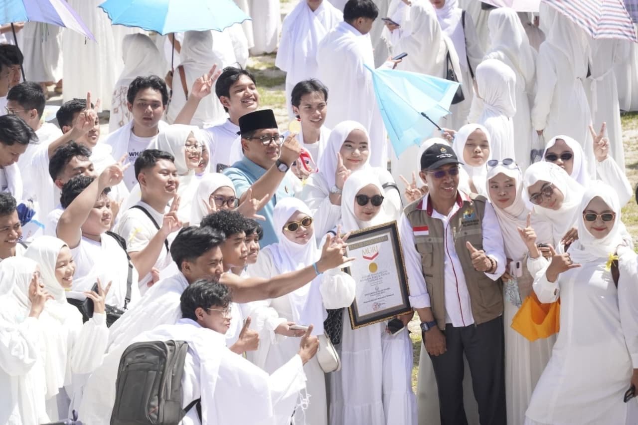 Rekor MURI Manasik Haji Mahasiswa Terbanyak, Dirjen Bina PHU Paparkan Transformasi Haji 2026